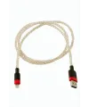 Işıklı İphone USB Data Şarj Kablosu