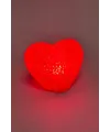 Işıklı Kırmızı Kalp Led Lamba 11 cm