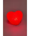 Işıklı Kırmızı Kalp Led Lamba 9 cm