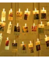 Işıklı Mandallı Fotoğraf Albümü 5m - 30 Led