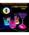 Işıklı Yapışkanlı Bardak Altı Aparatı Ledli 3 Modlu 6 cm Çap 1 Adet