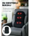 Isıtmalı Masaj Minderi  Masaj Motoru, Kablolu Kumanda Ve Çoklu Masaj Modu