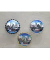 İstanbul Temalı Metal Magnet IEG4339