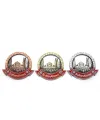 İstanbul Temalı Metal Magnet Sultanahmet Yuvarlak Tasarımlı
