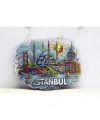 İstanbul Temalı Silikon Buzdolapı Süsü Magnet 10*6