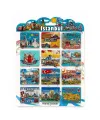 İstanbul Temalı Silikon Buzdolapı Süsü Magnet 12Li Set