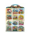 İstanbul Temalı Silikon Buzdolapı Süsü Magnet 12Li Set