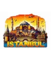 İstanbul Temalı Silikon Buzdolapı Süsü Magnet IEG5378