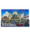 İstanbul Temalı Silikon Buzdolapı Süsü Magnet IEG5379