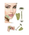 Jade Roller Gua Sha Taşı Seti