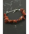 Jasper Kırık Doğaltaşlı Bileklik