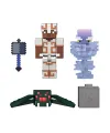 JKK15 HLB21 Minecraft 3lü Aksiyon Figür Seti 8 cm