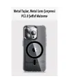 Joko Apple İphone 14 Pro Kılıf Crystal Magsafe Kapak - Siyah
