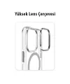 Joko Apple İphone 14 Pro Kılıf Crystal Magsafe Kapak - Siyah