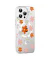 Joko Apple İphone 14 Pro Max Floral Magsafe Kapak - Turuncu