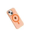 Joko Apple İphone 15 Pc Blank Magsafe Kapak - Turuncu