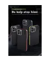 Joko Apple İphone 15 Pro Max Kılıf Aramid 600d Kevlar Karbon Fiber Magsafe Kapak - Gri