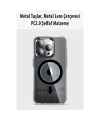 Joko Apple iPhone 15 Pro Max Kılıf Crystal Magsafe Kapak - Şeffaf