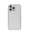 Joko Apple İphone 15 Pro Max Metal Bumper Mat Kapak - Gümüş