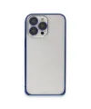 Joko Apple İphone 15 Pro Max Metal Bumper Mat Kapak - Lacivert