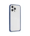 Joko Apple İphone 15 Pro Max Metal Bumper Mat Kapak - Lacivert
