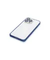 Joko Apple İphone 15 Pro Max Metal Bumper Mat Kapak - Lacivert