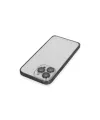 Joko Apple İphone 15 Pro Max Metal Bumper Mat Kapak - Siyah