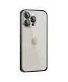 Joko Apple İphone 15 Pro Metal Bumper Mat Kapak - Siyah
