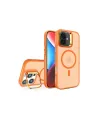 Joko Apple İphone 16 Plus Flet Lens Magsafe Kapak - Turuncu