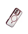 Joko Apple İphone 16 Plus Remim Lensli Magsafe Standlı Kapak - Bordo