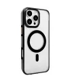 Joko Apple İphone 16 Pro Gleam Pc Sert Magsafe Kılıf - Şeffaf-siyah