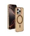 Joko Apple İphone 16 Pro Max Gleam Pc Sert Magsafe Kılıf - Şeffaf-gold