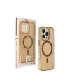 Joko Apple İphone 16 Pro Max Gleam Pc Sert Magsafe Kılıf - Şeffaf-gold