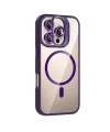 Joko Apple İphone 16 Pro Max Remim Lensli Magsafe Standlı Kapak - Derin Mor