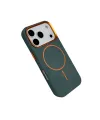 Joko Apple İphone 17 Pro Luno Deri Magsafe Kapak - Yeşil