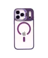 Joko Apple İphone 17 Pro Max Remim Lensli Magsafe Standlı Kapak - Derin Mor
