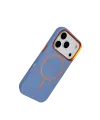 Joko Apple iPhone 18 Pro Max Luno Deri Magsafe Kapak - Sierra Blue
