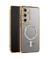 Joko Samsung Galaxy A57 5g Joke Simli Magneticsafe Kılıf - Gold