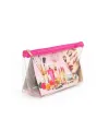 Jolly Tekli Orta Boy Şeffaf Makyaj Çantası 25cmX12cmX8CM
