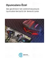 K98 Pro Oyuncu Hd Ses Mikrofonlu Işıklı Metal Kasa İos Android Uyumlu Bluetooth Kablosuz Kulaklık