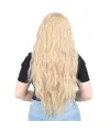Kabarık Dalgalı Uzun Fiber Sentetik Peruk - Balköpüğü
