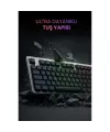 Kablolu Işıklı Gaming Standart Türkçe Q Klavye Ve Mouse Seti