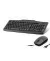 Kablolu Klavye Mouse Set Q Siyah OAK930