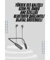 Kablolu Kulak İçi Bluetooth Kulaklık 60 Saat Anc Özellikli Boyun Bantlı