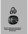 Kablosuz Açık Kulak Kulaklık Bluetooth 5.4 Type-c Hızlı Şarj 30 Saat