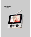 Kablosuz Bebek Monitörü 720p Görüntü Ve Geniş Ekran