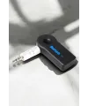 Kablosuz Bluetooth Aux Araç Kiti Siyah Hafıza Kartlı