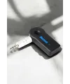 Kablosuz Bluetooth Aux Araç Kiti Siyah Hafıza Kartlı