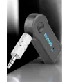 Kablosuz Bluetooth Aux Araç Kiti Siyah Hafıza Kartlı