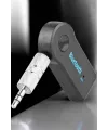 Kablosuz Bluetooth Aux Araç Kiti Siyah Hafıza Kartlı